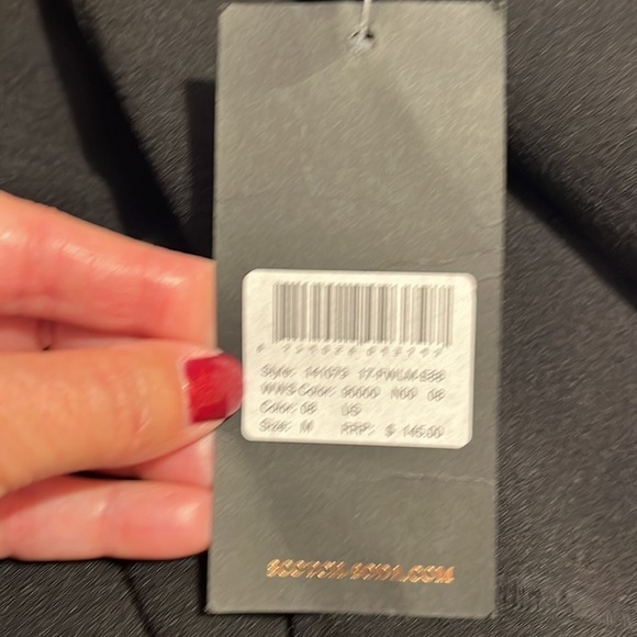 Scotch & Soda Black Flare Dress With Bell Sleeves NWT Sz M - Picture 10 of 12